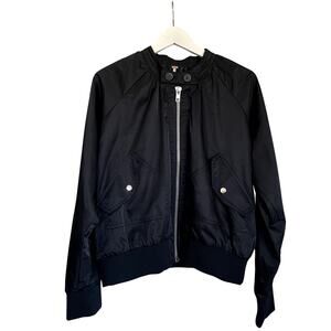 Free People Midnight Bomber Jacket